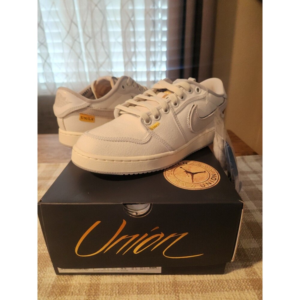 Nike Air Jordan 1 Low AJKO Union Canvas Size 7 DO8912-101 Brand New